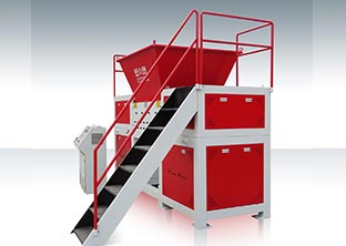 自行車撕碎機(jī)，雙軸撕碎機(jī)，金屬撕碎機(jī)