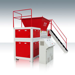 油漆桶撕碎機，四軸撕碎機，金屬撕碎機