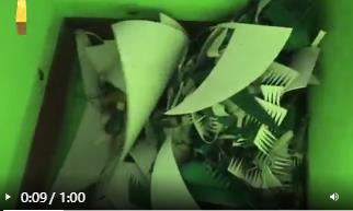 PVC帶子邊角料撕碎機(jī)視頻，塑料撕碎機(jī)