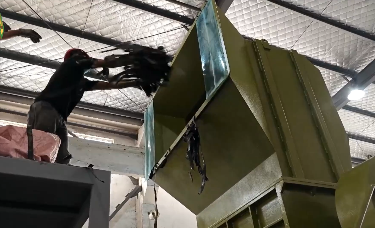 塑料滴灌帶破碎，單軸破碎機