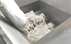 單軸撕碎機，化纖絲撕碎視頻