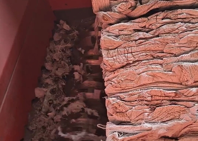 噸包袋撕碎，單軸撕碎機