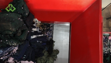 廢布撕碎，單軸撕碎機(jī)視頻展示